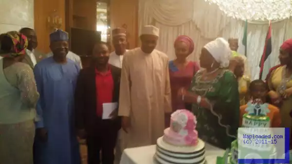 Photos: Aisha Buhari throws Buhari a birthday dinner at the state house